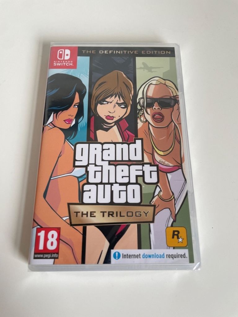 Grand Theft Auto: The Trilogy The Definitive Edition Nintendo Switch