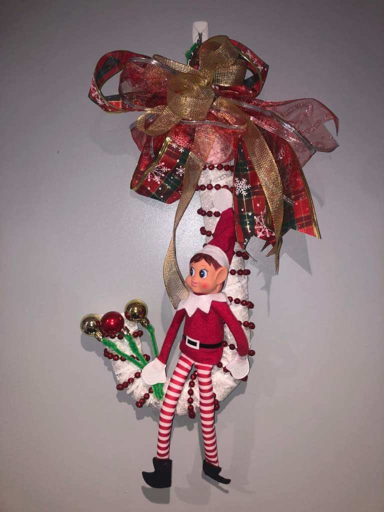 Lit Christmas Wreaths