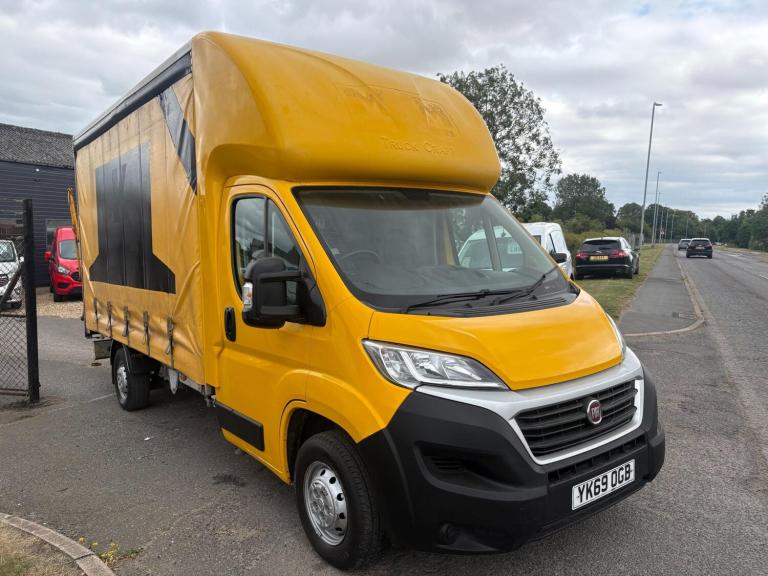 2019 Fiat Ducato 2.3 Multijetii 35 3.5T Curtain Side Chassis Cab Diesel Manual
