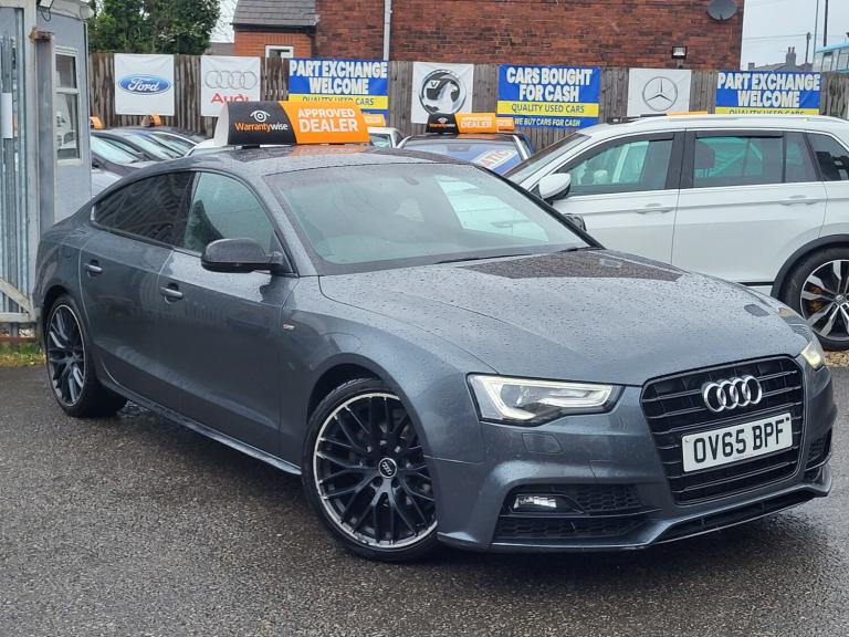 2015 Audi A5 2.0 TDI 190 Black Ed Plus 5dr Multitronic [5st] TOP SPEC HATCHBACK Diesel Automatic