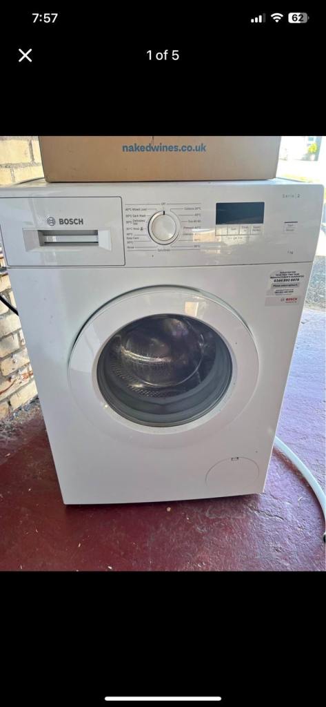 Bosch washing machine for £150 with 6 month warranty and cash on delivery 🚚 