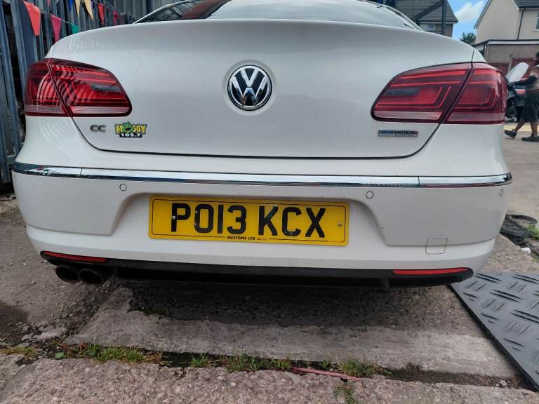 VW PASSAT CC ; CC GT  2010-14 REAR BUMPER , colour: LB9A