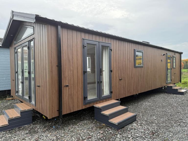 The Cottage 38ft x 13ft, 2 Bedroom Lodge MOBILE HOME STATIC CARAVAN ANNEXE