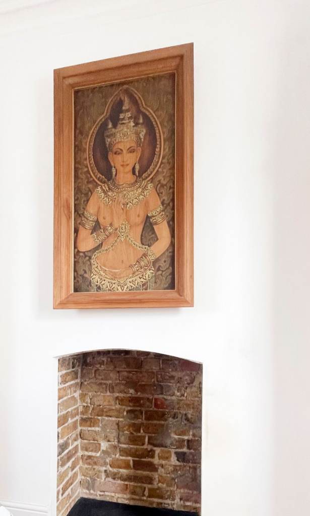 Large print of Apsara in (tahi or Cambodian attire)