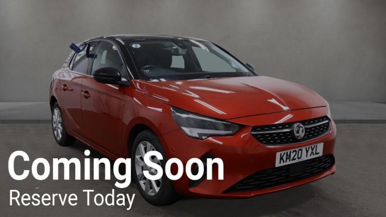 2020 Vauxhall Corsa 1.2 Turbo Elite Nav 5dr HATCHBACK PETROL Manual