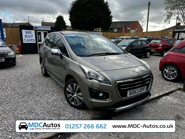 2014 Peugeot 3008 1.6 e-HDi Active 5dr AUTO, LONG MOT, HPI CLEAR, AUTOMATIC HATCHBACK Diesel Auto...