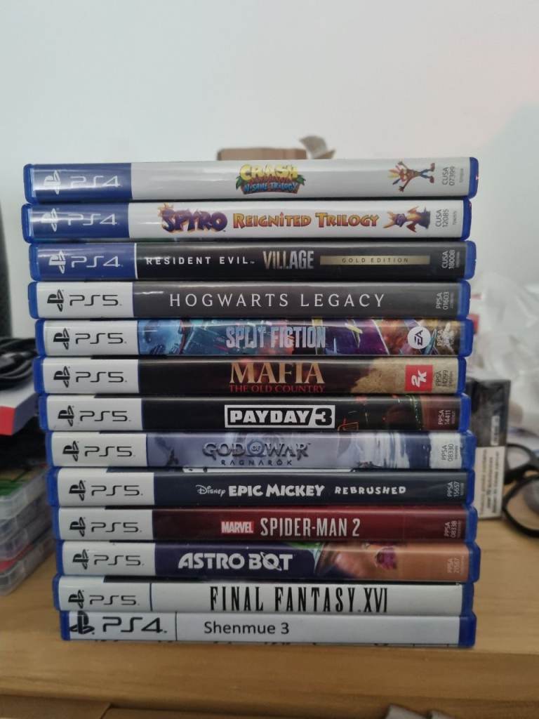 13,  ps4 and ps5 games