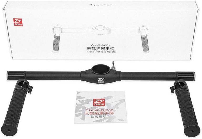 Crane Dual‑Hand Handle (EH002) – Lightweight & Stable Rig Grip – Brand new