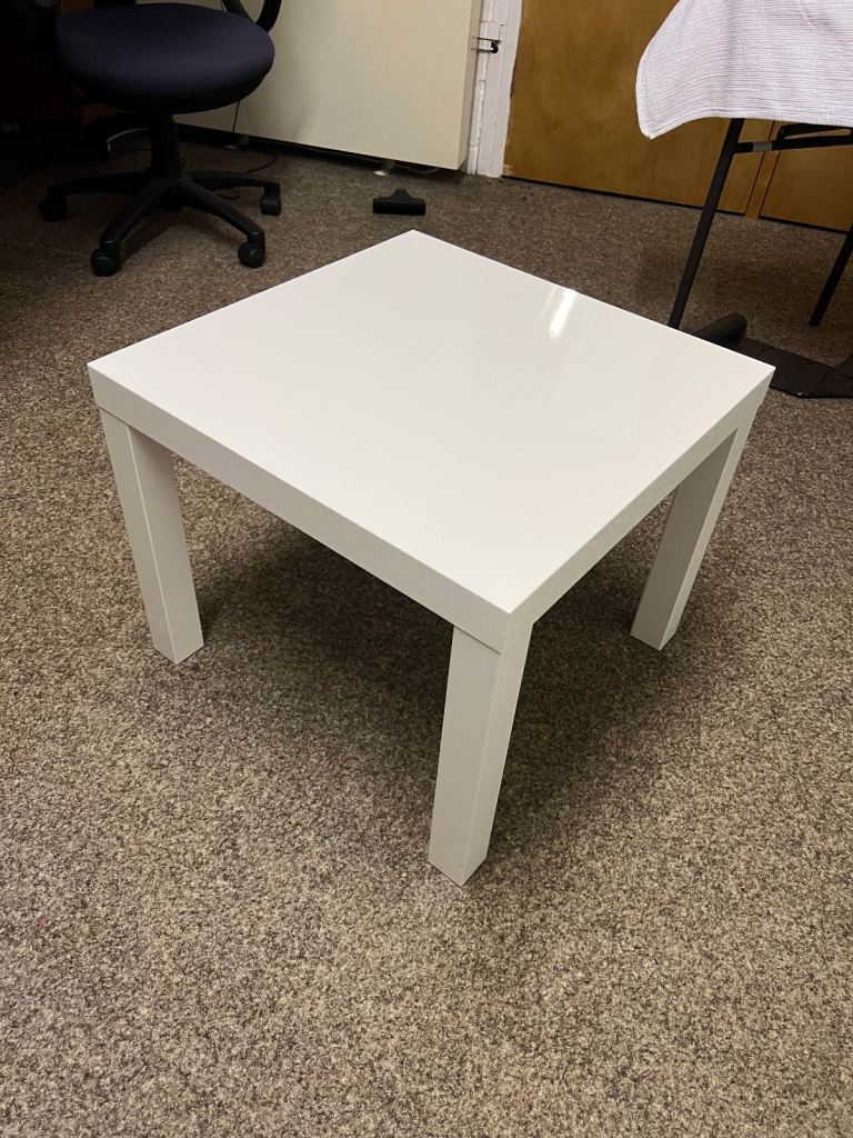 image for IKEA Lack Side Table – White (Table 1)