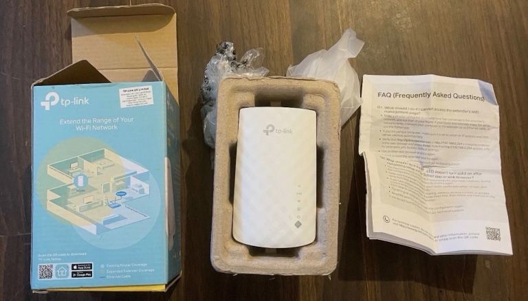 TP-Link RE200 AC750 Dual Band Range, Broadband/Wi-Fi Extender Up to 750Mbps