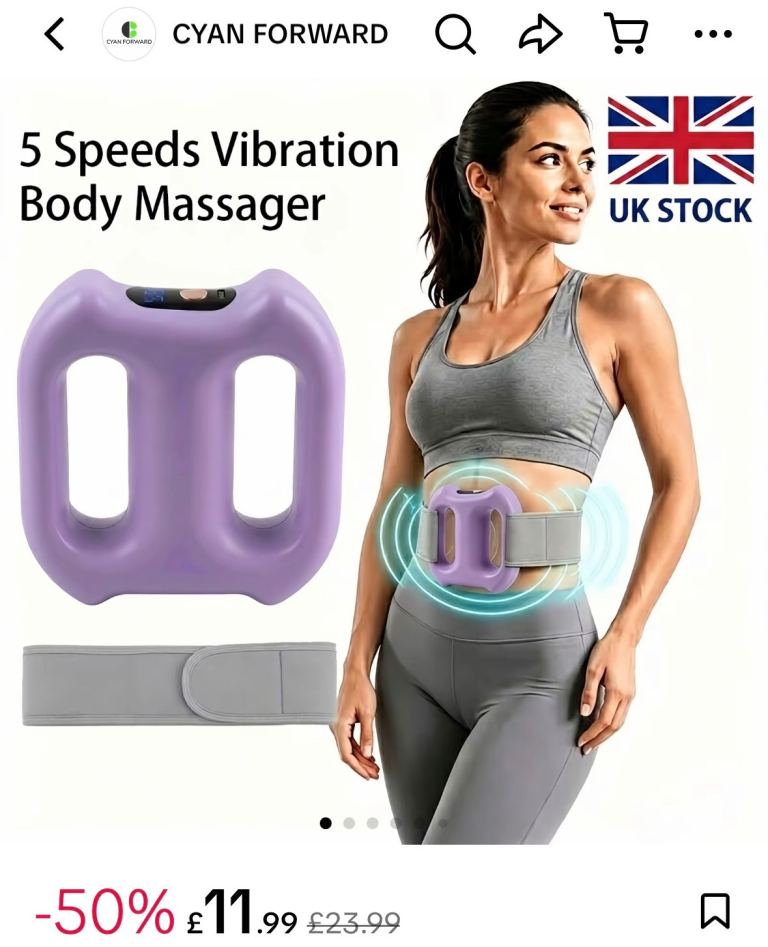 Body massage belt 