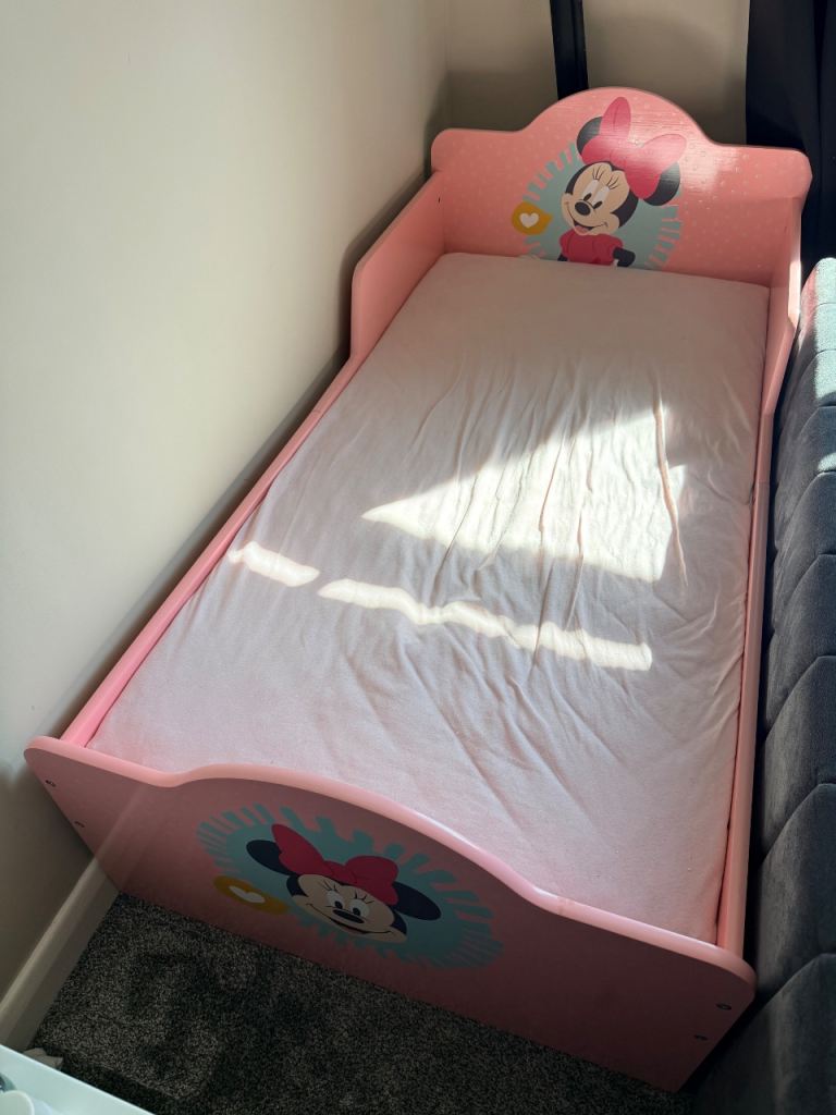 Girl Toddler Bed Mini Mouse 