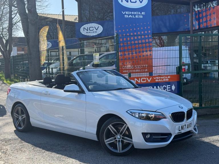 2017 BMW 2 Series 218i Sport 2dr [Nav] Step Auto CONVERTIBLE PETROL Automatic