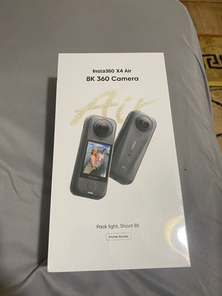 Insta360 X4 Air 8K Action Camera Starter Bundle - BRAND NEW & FACTORY SEALED