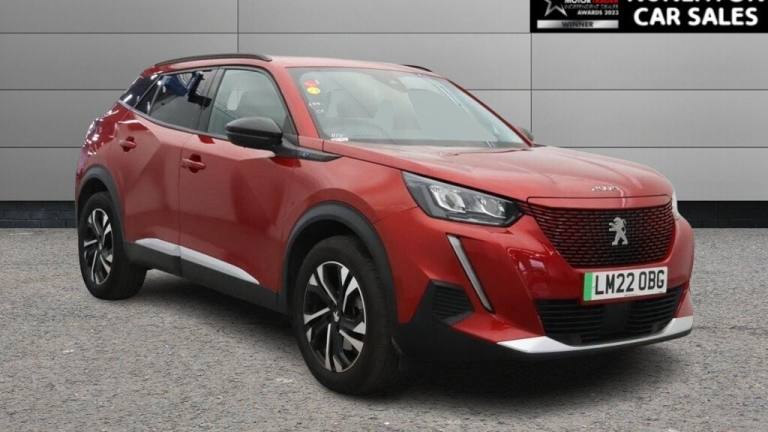 2022 Peugeot E-2008 50kWh Allure Premium SUV 5dr Electric Auto (7kW Charger) (136 ps) HATCHBACK E...