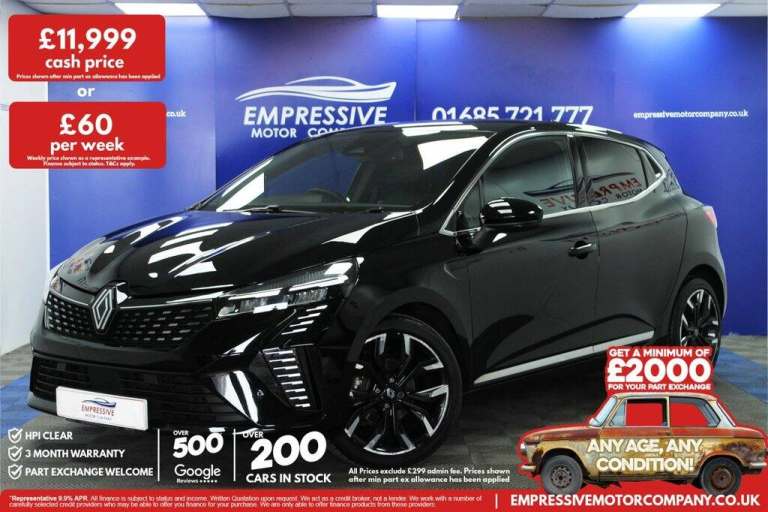 2024 Renault Clio 1.0 TCe techno Hatchback 5dr Petrol Manual Euro 6 (s/s) (90 ps) Hatchback Petro...