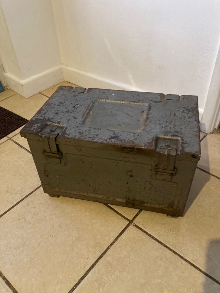Ammunition Box converted to tool box