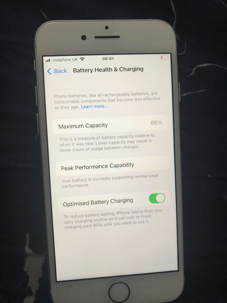 Apple iPhone 8 64gb unlocked fully works looks nearly new battery health 86%