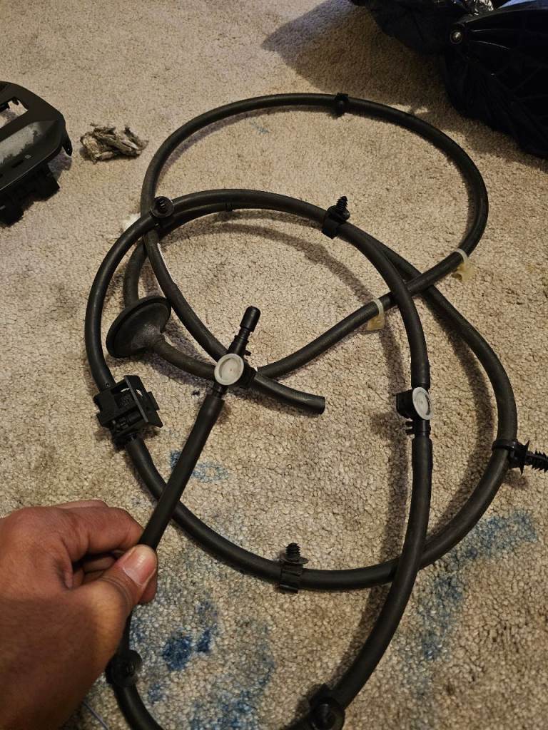 Genuine Mercedes Vito Metris W447 Windshield Washer Hose Line Nozzle Pipe
