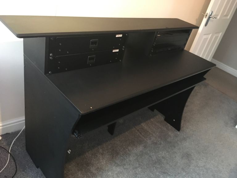 3 tier music workstation desk