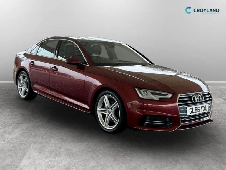 2016 Audi A4 2.0 TDI S Line 4dr S Tronic Saloon Diesel Automatic