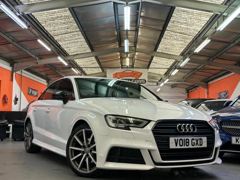 2018 Audi A3 1.5 TFSI Black Edition 4dr S Tronic SALOON PETROL Automatic