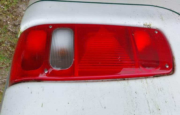 Caravan rear light lh