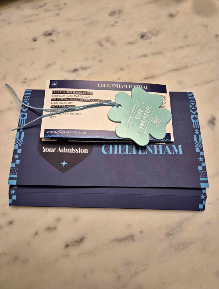 Cheltenham festival Thursday  physical ticket 