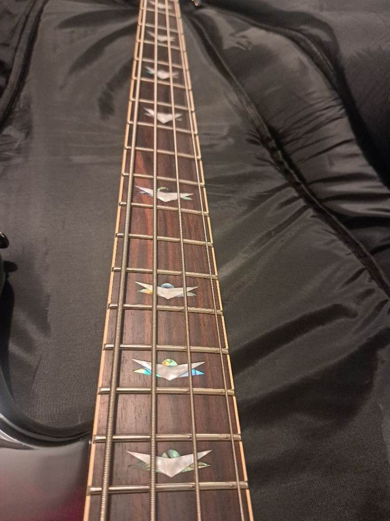 Schecter Diamond Series Extreme Bass Guitar – Red, As Good As New