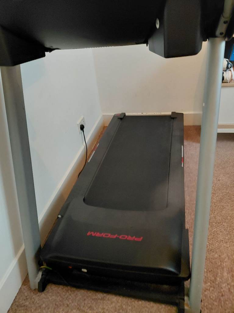 Electric gym treadmill