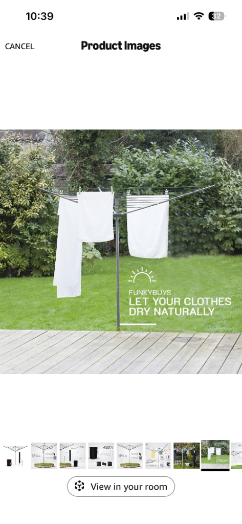 New Rotary Washing Line 