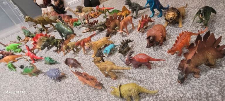 image for 70+ toy Dinosaurs kids toys bundle