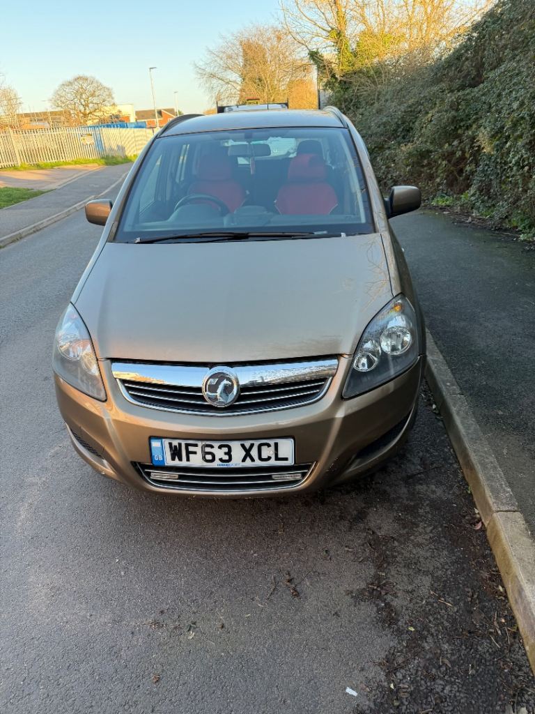 Vauxhall, ZAFIRA, MPV, 2013, Manual, 1686 (cc), 5 doors