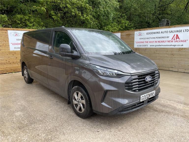 2024 FORD TRANSIT CUSTOM 300 TREND L2H1 2.0T ACCIDENT DAMAGED REPAIRABLE SALVAGE