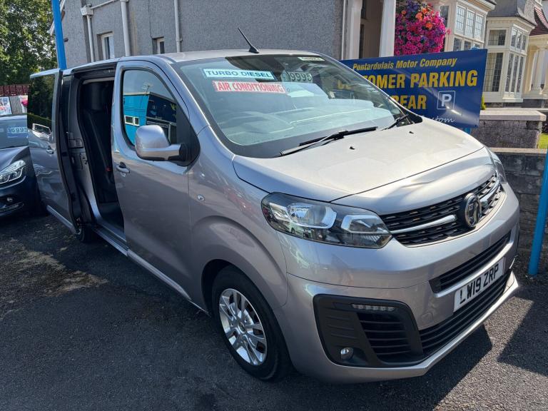 2019 Vauxhall Vivaro 3100 2.0d 120PS Sportive H1 D/Cab PANEL VAN Diesel Manual