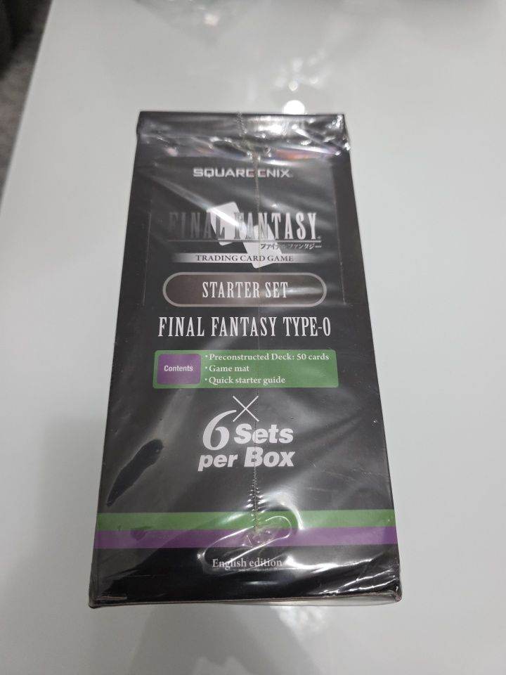 Final Fantasy Trading Card Game Full Box 6 Sets Per Box Brand New Sealed UK -English Edition × 2