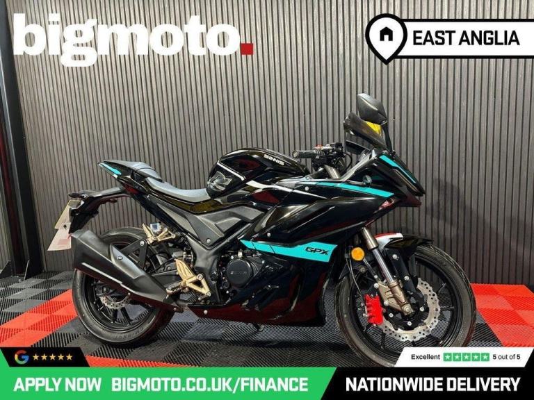 2023 72 SINNIS GPX 125 FINANCE SPECIALISTS APPLY NOW