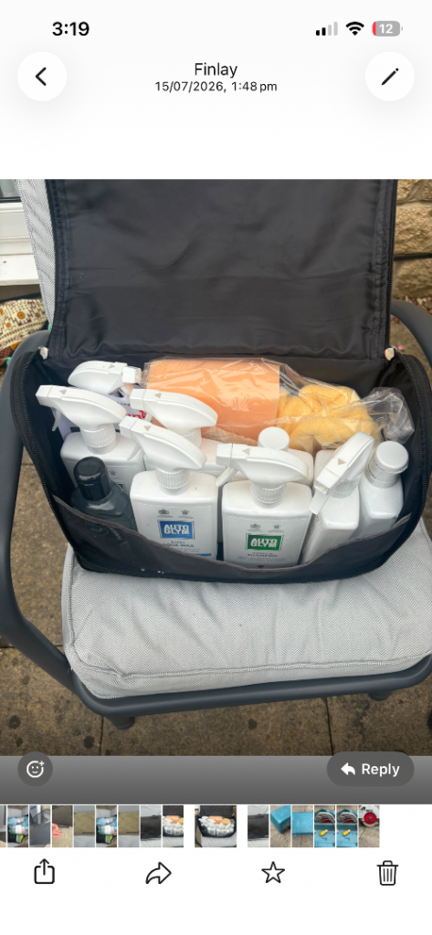 Car cleaning products 