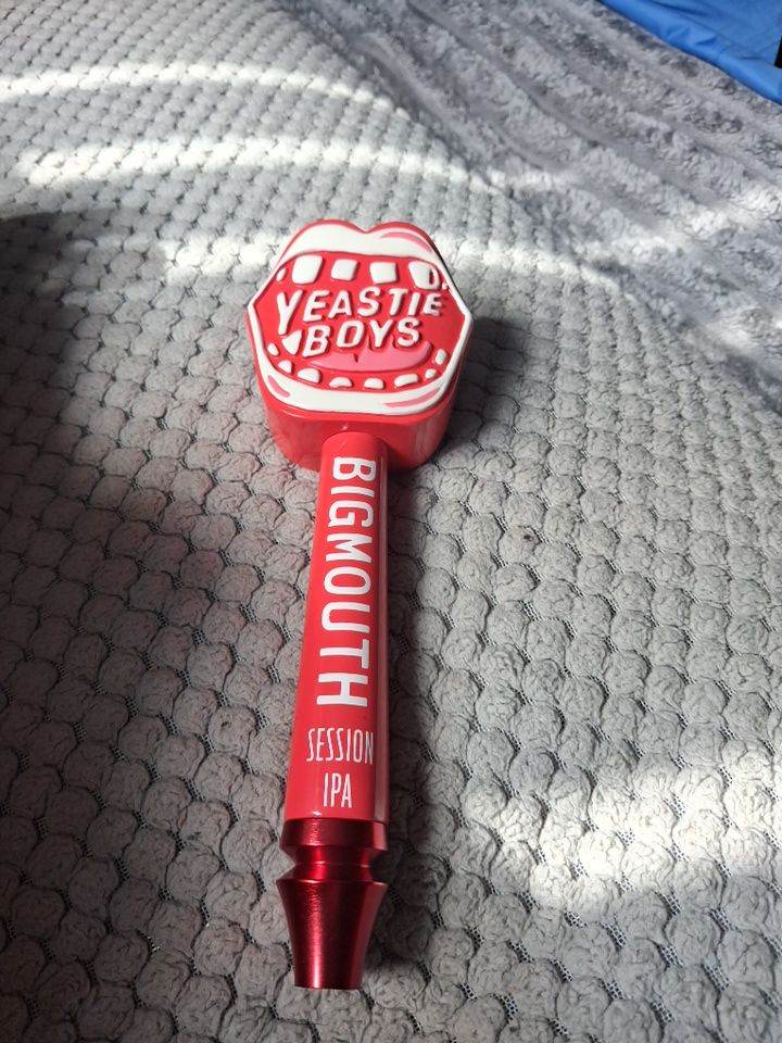 Yeastie Boys Bigmouth Session IPA Tap Handle – As New