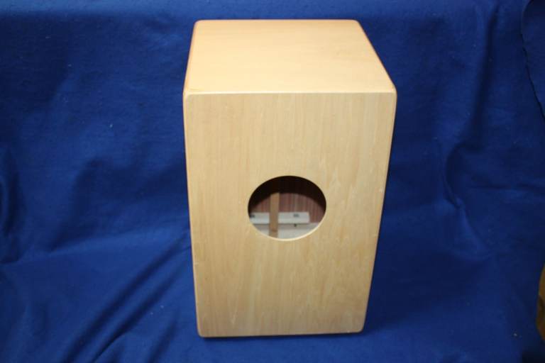 Custom Wooden Full Sized Cajon with Snares and Jingles Fitted ~ £65 ono