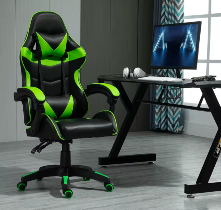 Black and Green Gaming Chair – As Good As New