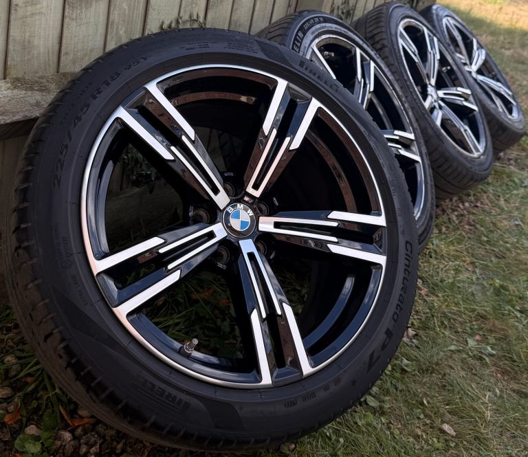 BMW 3 series M Sport 18 inch Alloy Wheels 5 x 112 Genuine 848m G20 G21 4 series G22 G23 G26 2 series