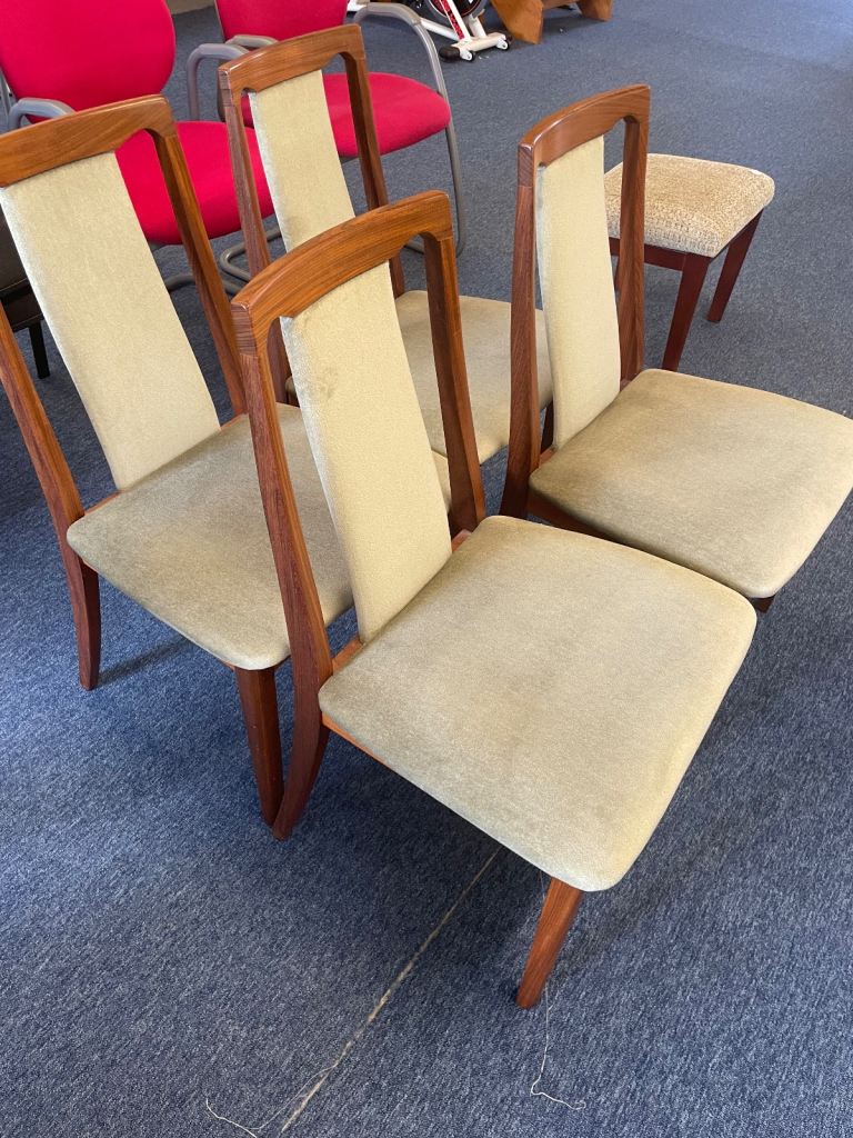 Four Gplan Dining Chairs
