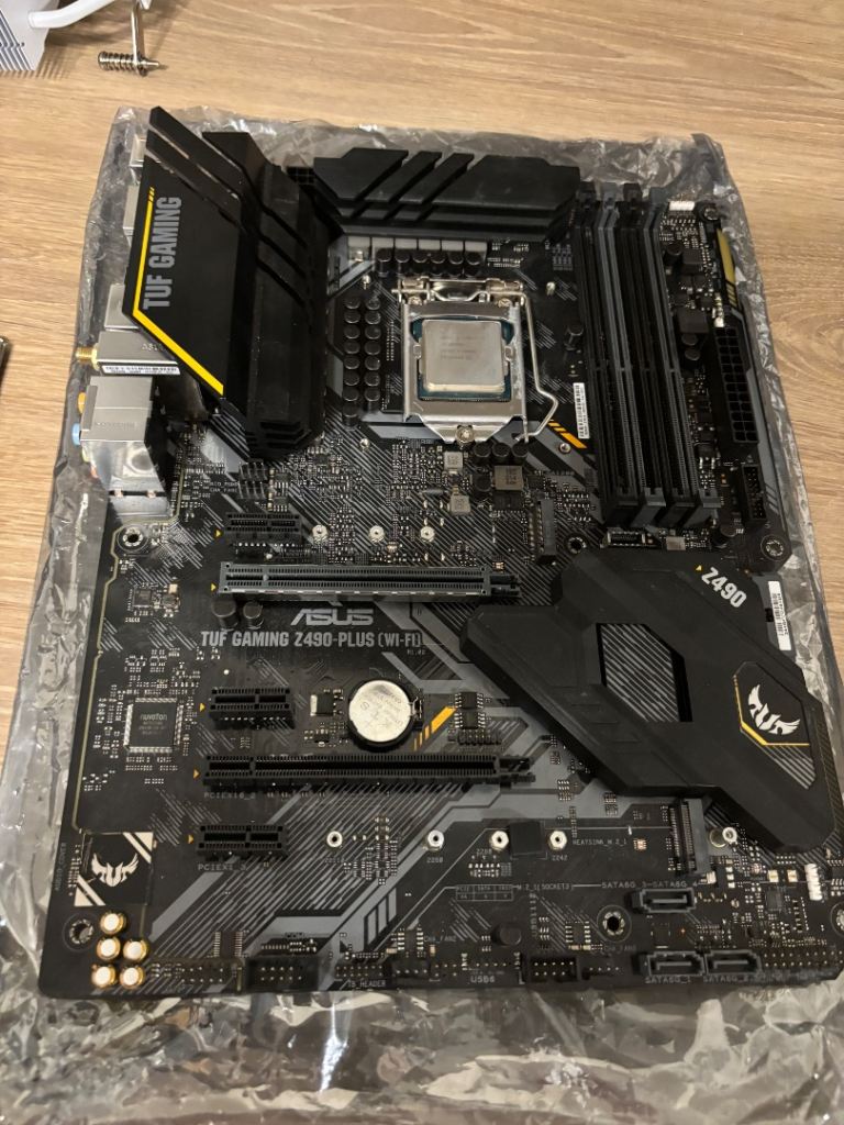 ASUS TUF Gaming Z490-Plus (WIFI) I5 10600K CPU Motherboard Bundle