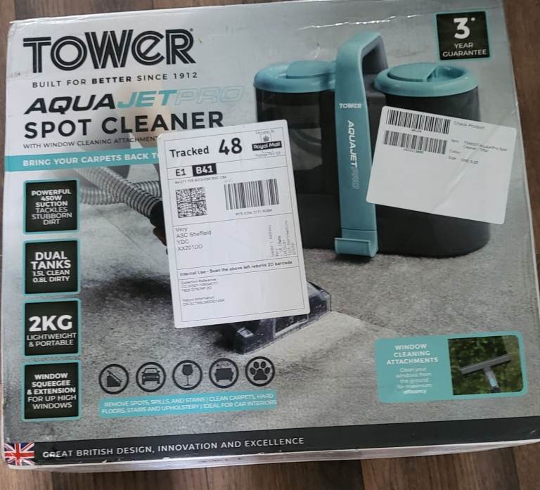 T548007 AquajetPro Spot Cleaner - Tiffany Blue