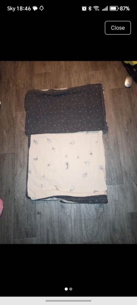 Stacey Solomon leaves bedding