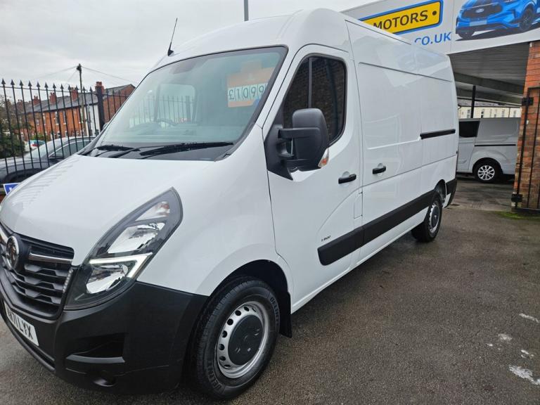 2021 Vauxhall Movano L2H2 F3500 ( 62000) Aircon * Euro.6* Panel Van Diesel Manual