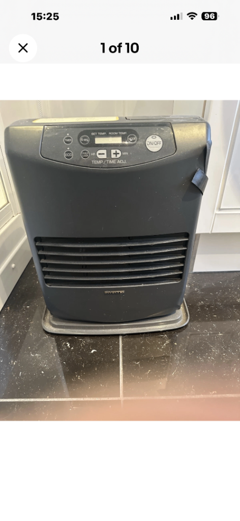 3200w Inverter Liquid fuel paraffin kerosene Portable Heater