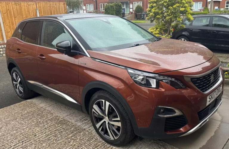 2017 Peugeot 3008 1.6 THP GT Line 5dr EAT6 HATCHBACK PETROL Automatic