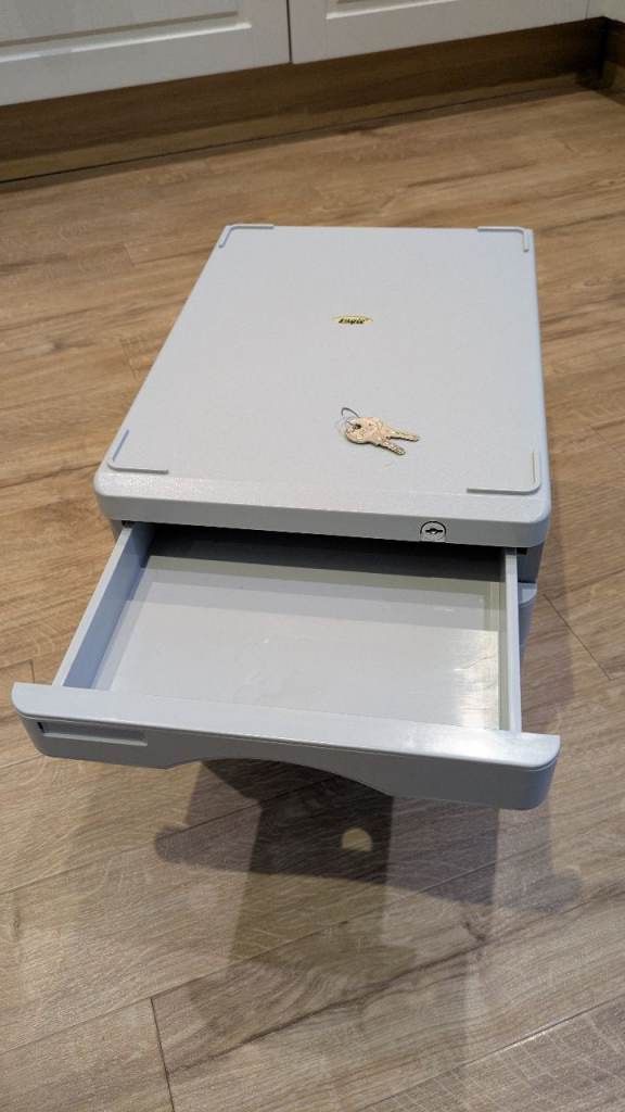 Lockable file drawers